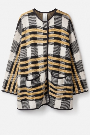 Veda Organic Cotton & Wool Coat-Cardigan