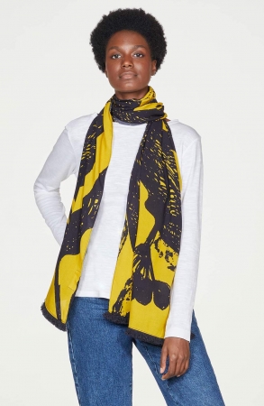 Deverell Lenzing™ Ecovero™ Scarf in Citrine Yellow